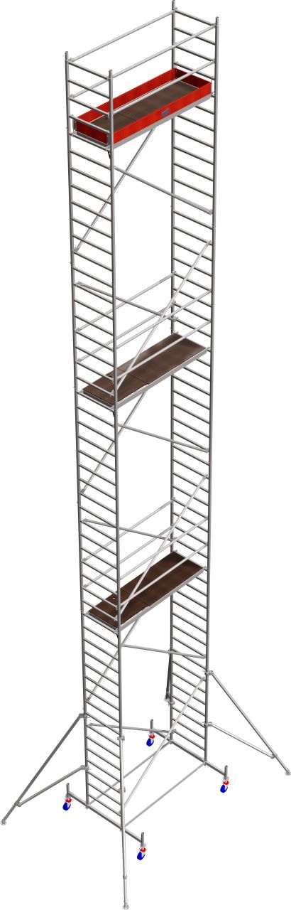 Дополнительное изображение Вышка-тура STABILO серия 10 рабочая высота 14,3 м, размер площадки (2.0x0.75 м)