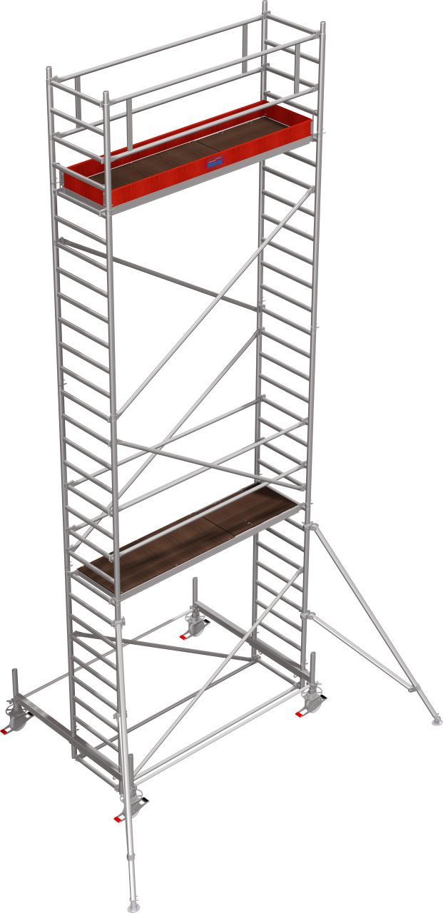 Дополнительное изображение STABILO 100-3 Передвижные подмости, рабочая высота 8,3 м, размер площадки (3.0x0.75 м)