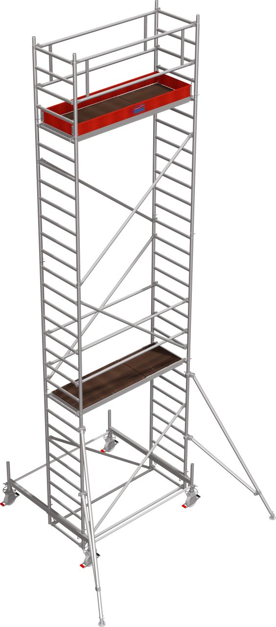 Дополнительное изображение STABILO 100-2 Передвижные подмости, рабочая высота 8,3 м, размер площадки (2.0x0.75 м)
