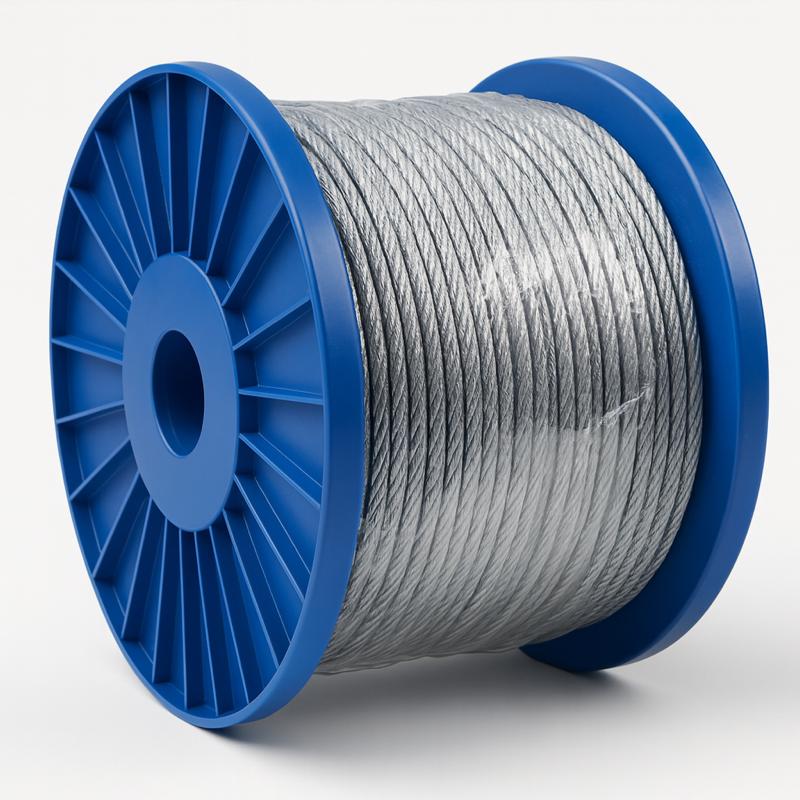 Трос стальной DIN 3055 M 4 покрытие цинк