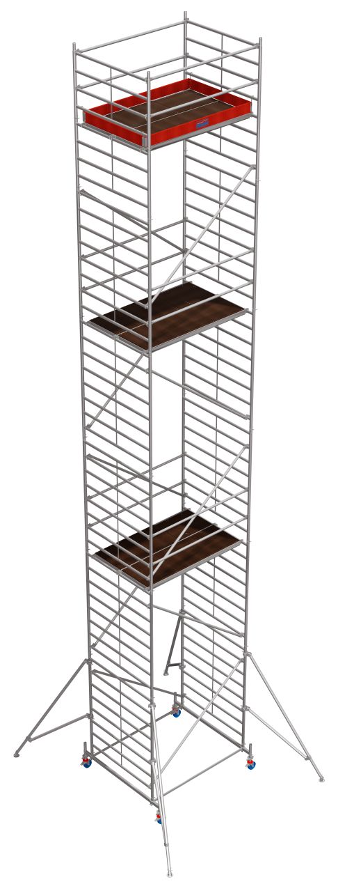 Дополнительное изображение Вышка-тура STABILO серия 50 рабочая высота 13,3 м, размер площадки (2.0x1.5 м)