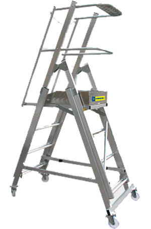 Телескопическая лестница-платформа ТЛП