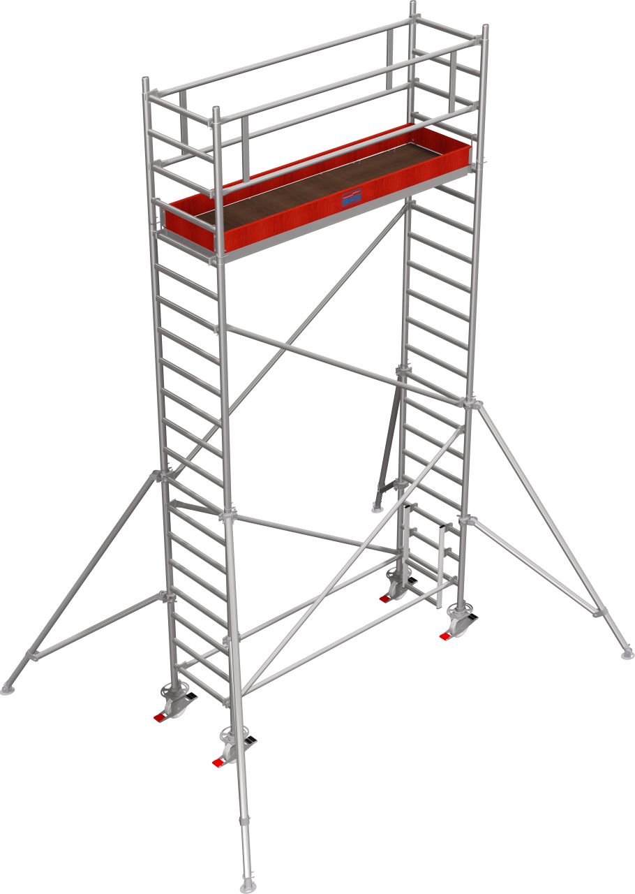 Дополнительное изображение Stabilo серии 1000 рабочая высота 6,2 м, размер площадки (2.5x0.75 м)