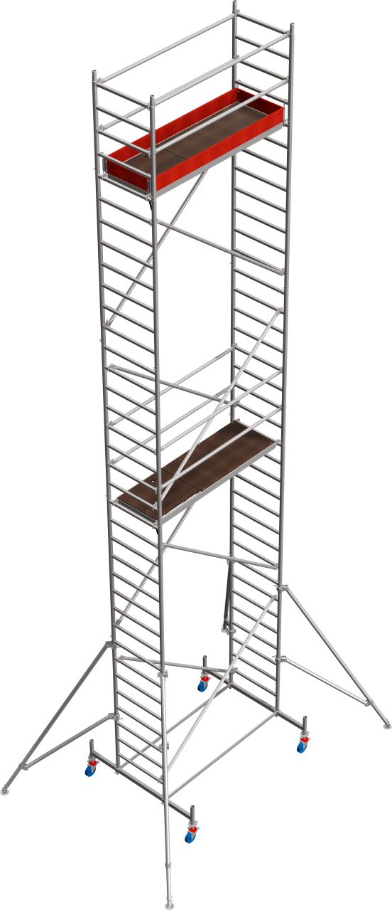 Дополнительное изображение Вышка-тура STABILO серия 10 рабочая высота 10,3 м, размер площадки (2.0x0.75 м)