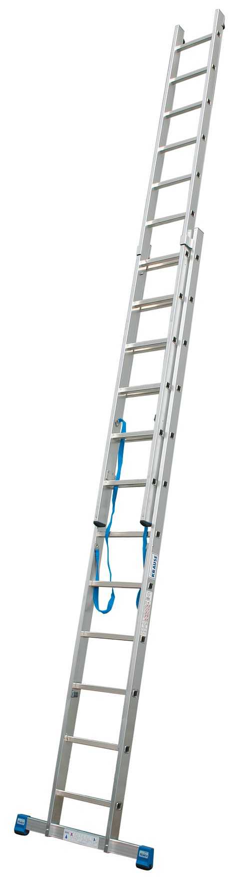 Дополнительное изображение Krause Stabilo лестница алюминиевая двухсторонняя (2х18 ступеней)