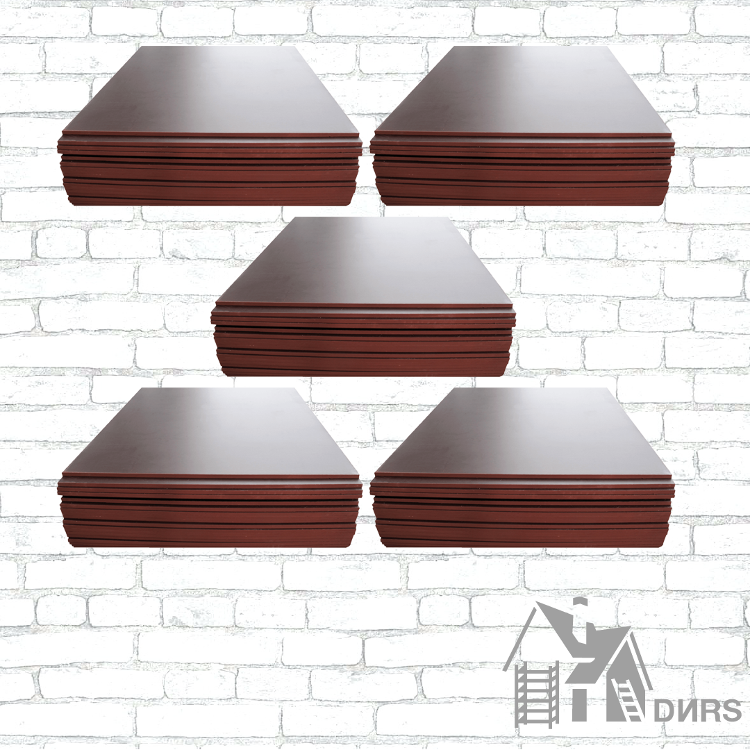 Фанера ламинированная 1220x2440x18 для опалубки перекрытий и стен (5 уп./110 шт.)