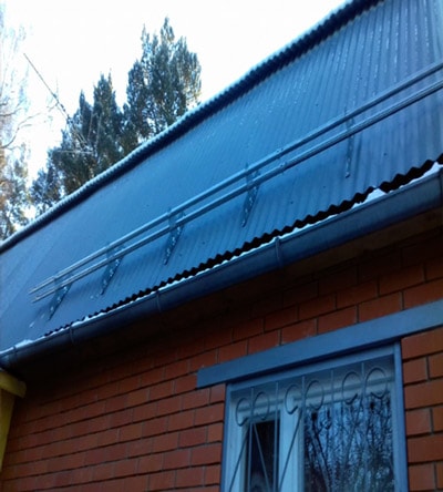 Снегозадержатели PRESTIGE ZN ЕВРО без цвета ( 9 п.м)