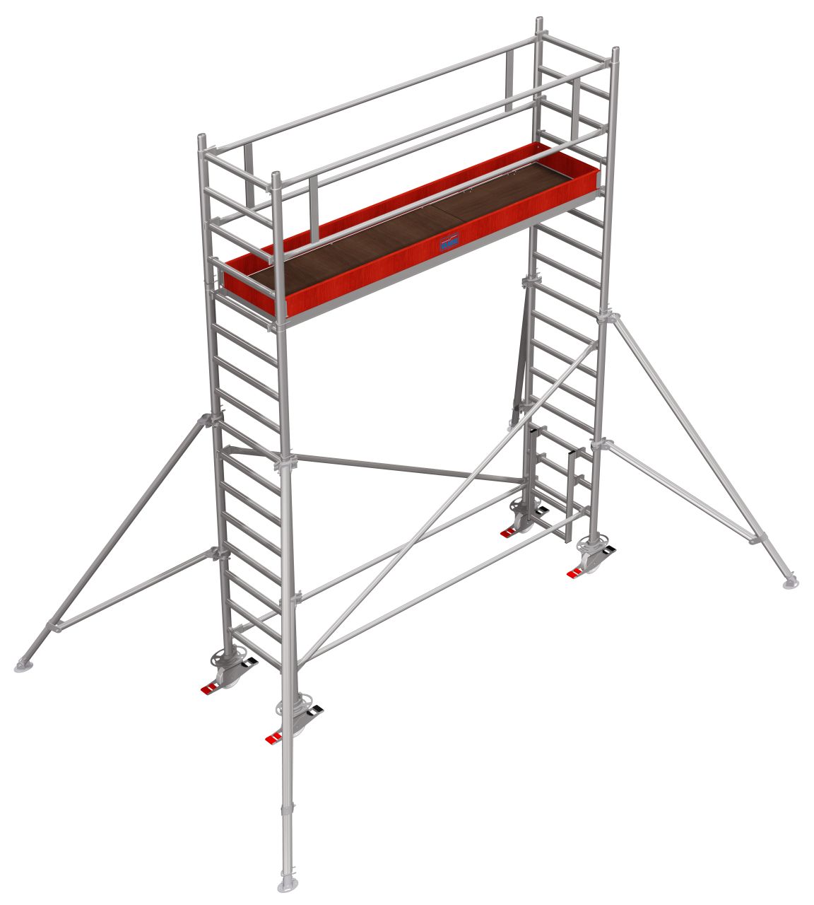 Дополнительное изображение Stabilo серии 1000 рабочая высота 5,2 м, размер площадки (3x0.75 м)