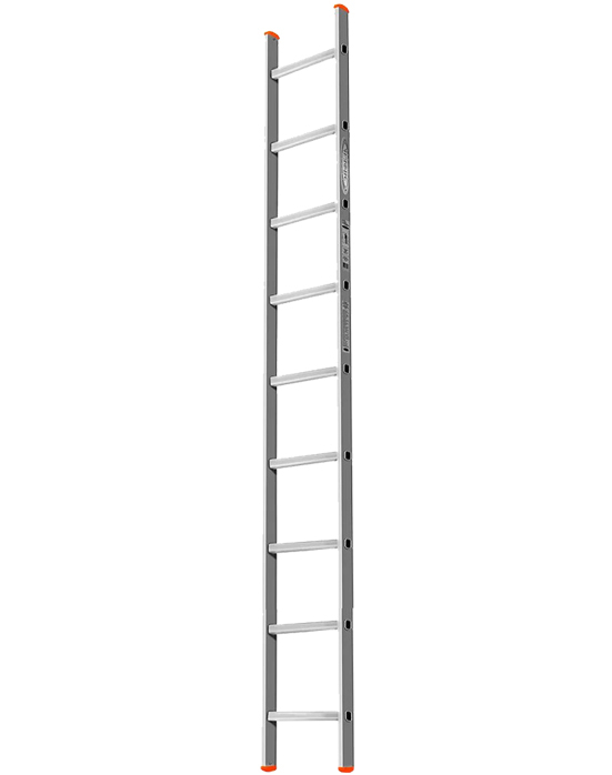 Дополнительное изображение Лестница Эйфель Гранит алюминиевая односекционная (9 ступеней)