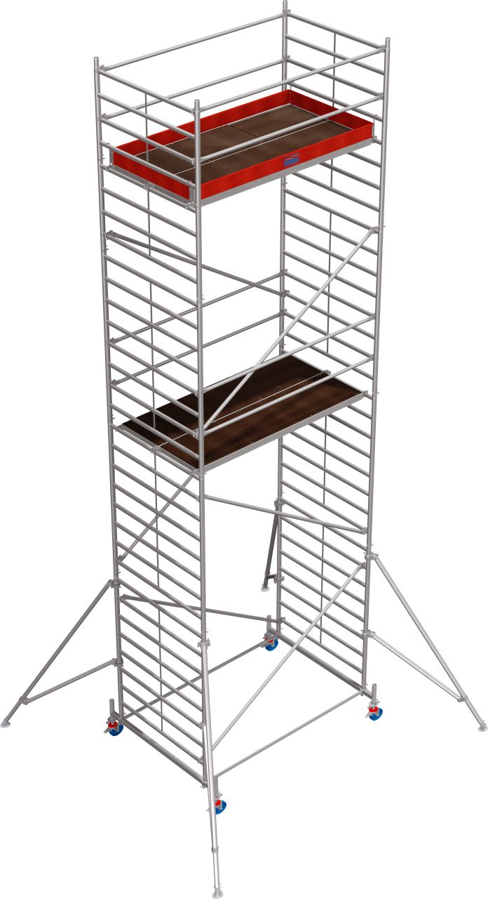 Дополнительное изображение Вышка-тура STABILO серия 50 рабочая высота 9,3 м, размер площадки (2.5x1.5 м)