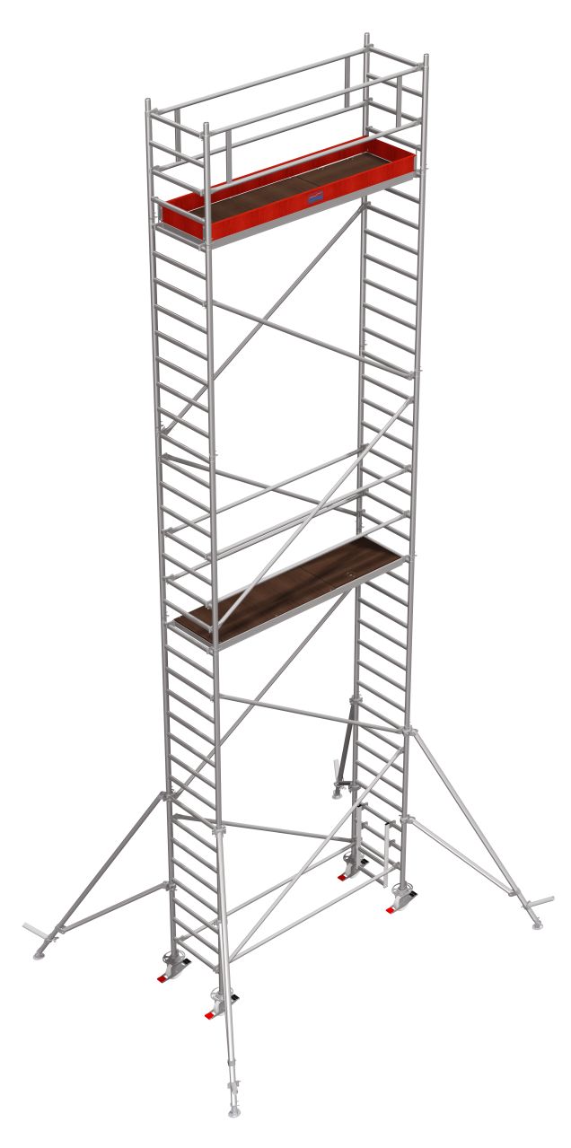 Дополнительное изображение Stabilo серии 1000 рабочая высота 10,2 м, размер площадки (2.5x0.75 м)