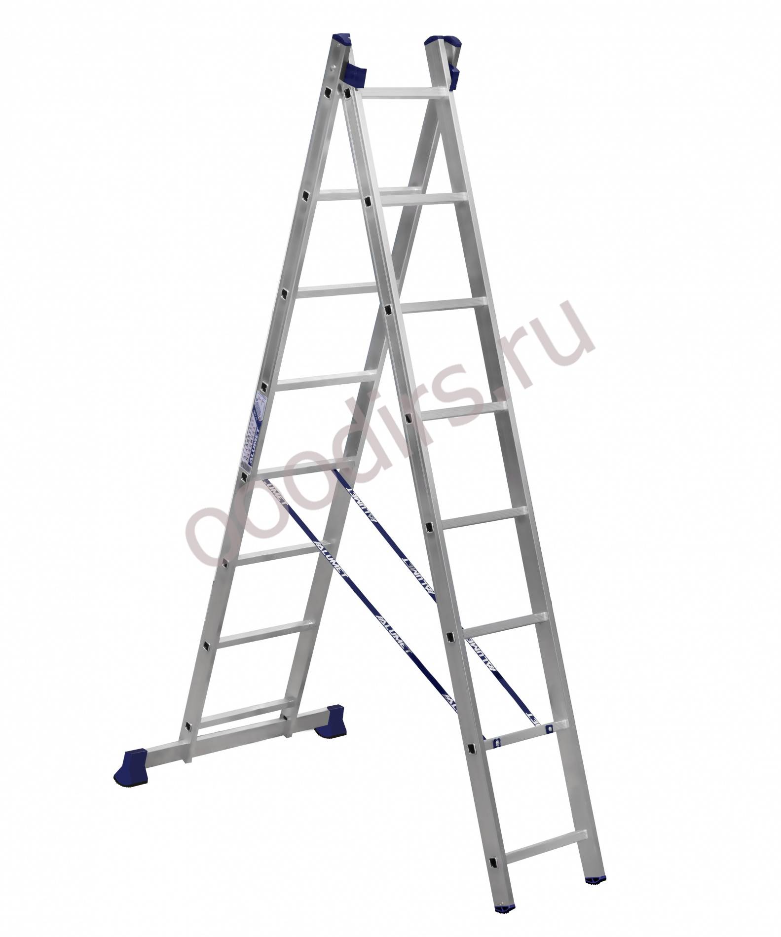 Двухсекционная лестница Alumet стандарт