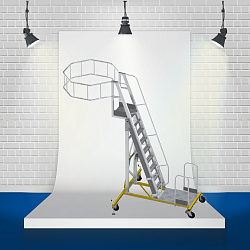 Вышка-стремянка для нефтяной промышленности