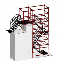 Котлованные лестницы