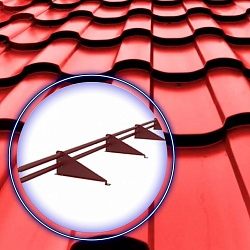 На металлочерепицу