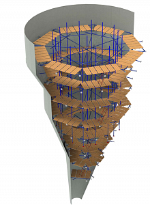Леса для внутренних работ